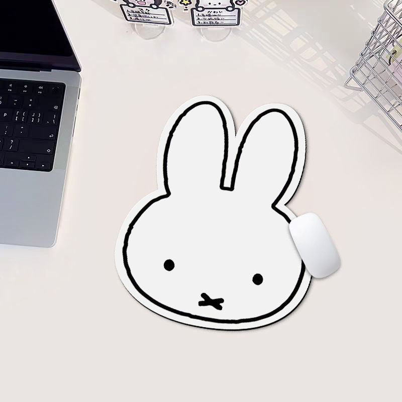 Tech Accessories Cheap - Miffy Mouse Pad Kawaii Cartoon Tech