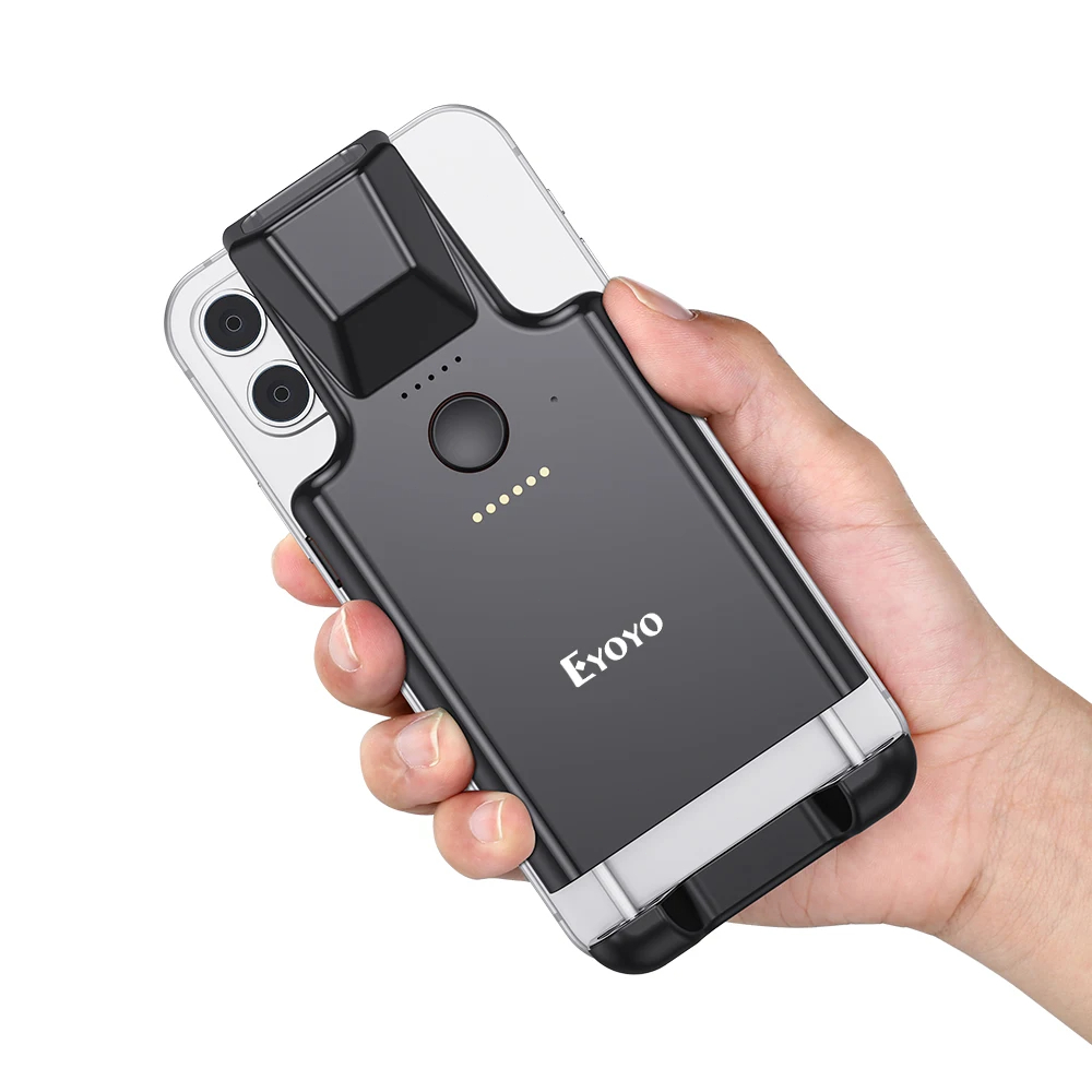 Document Scanner Portable - Eyoyo EY-017 2D Back Clip Bluetooth