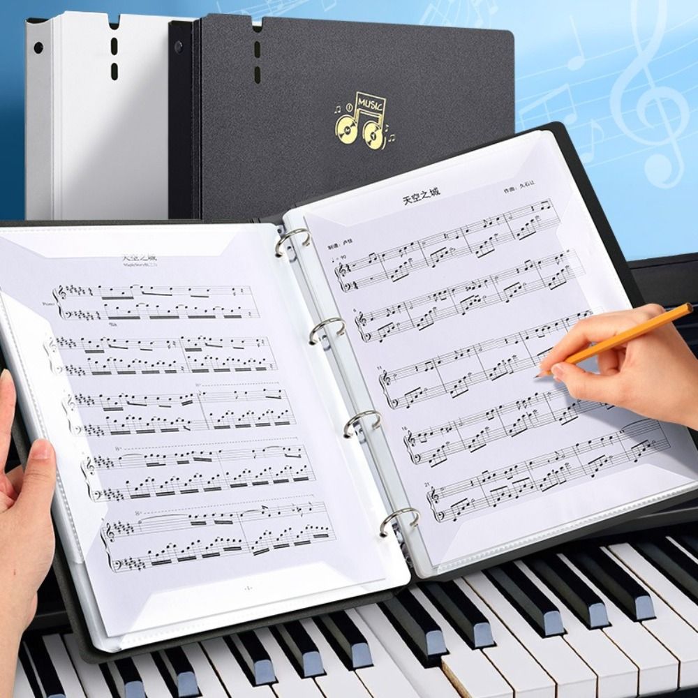 Document Scanner Portable - Creative Plastic Music Score Folder A4