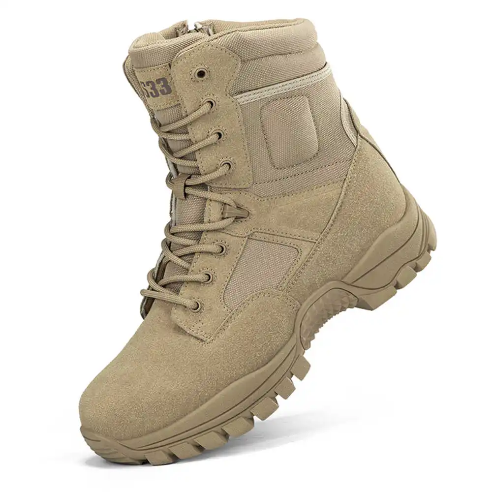 Tech Accessories Key - Nonslip Genuine Leather Hiking Boots Designer