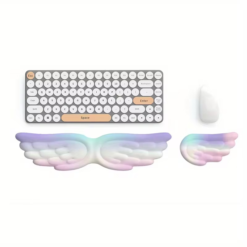 Keyboard Wrist Pad Leather - Mouse Pad with Wrist Rest Keyboard