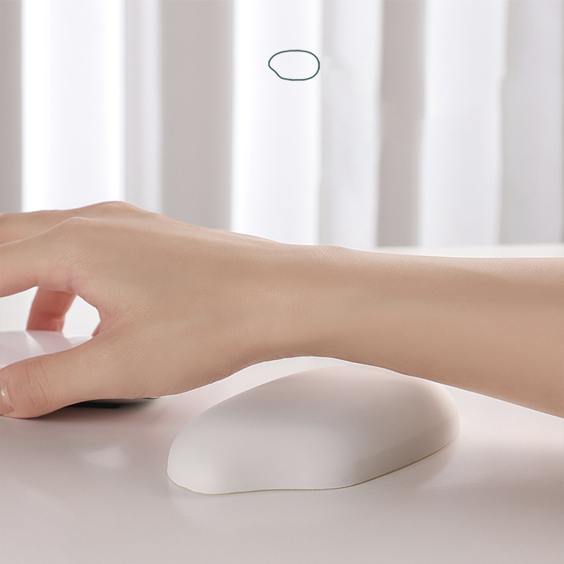 Rice Silicone Wrist Mouse Pad  - Keyboard Wrist Pad Leather ulasan dan harga