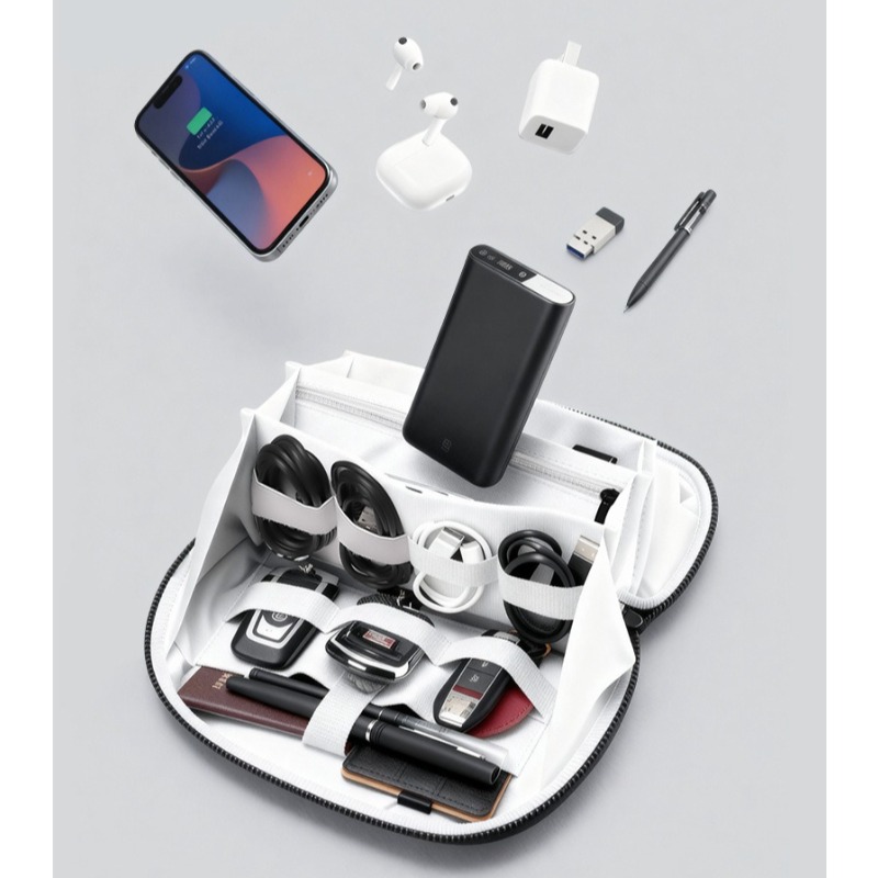 Tech Accessories Pouch Waterpr - Tech Accessories Organizer Pouch ulasan dan harga