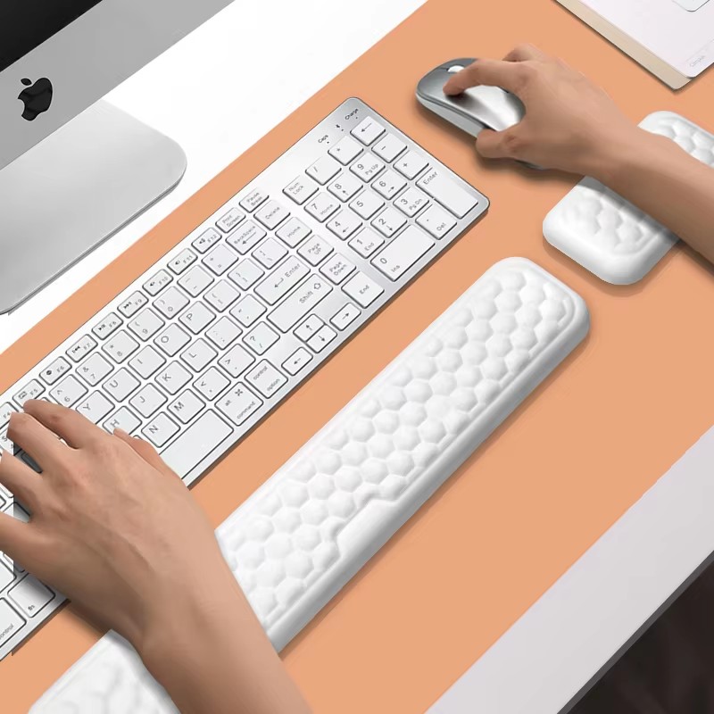 Ergonomic Wrist Rest Mousepad  - Keyboard Wrist Pad Leather ulasan dan harga