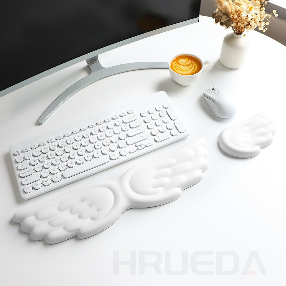 Mechanical Keyboard Mouse Wris - Keyboard Wrist Pad Leather ulasan dan harga