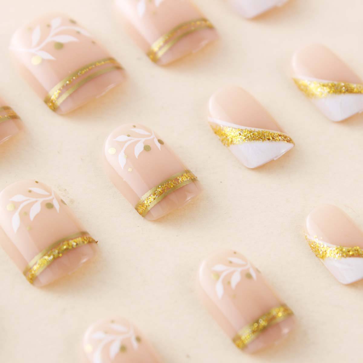 Nude Short Square Press On Nai - Nail Tech Accessories ulasan dan harga