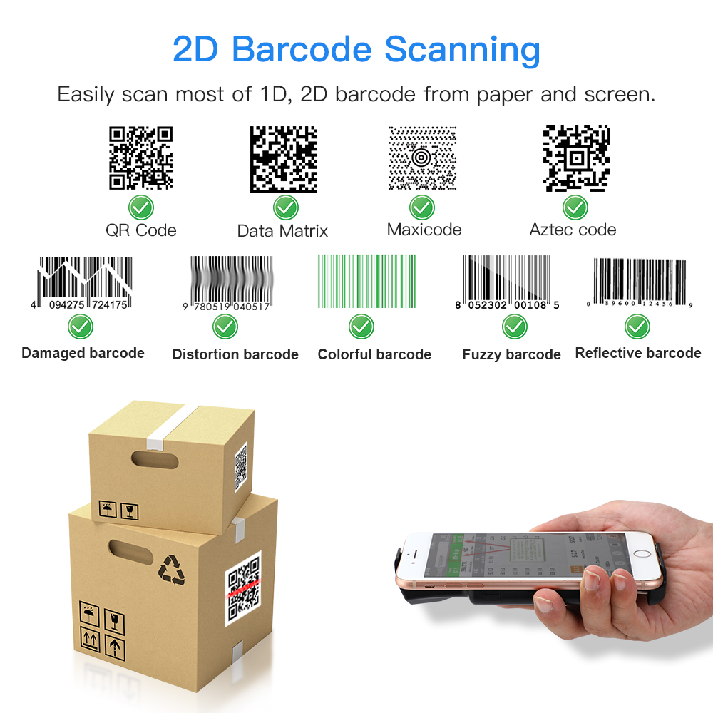 Eyoyo EY-017 2D Back Clip Blue - Document Scanner Portable ulasan dan harga