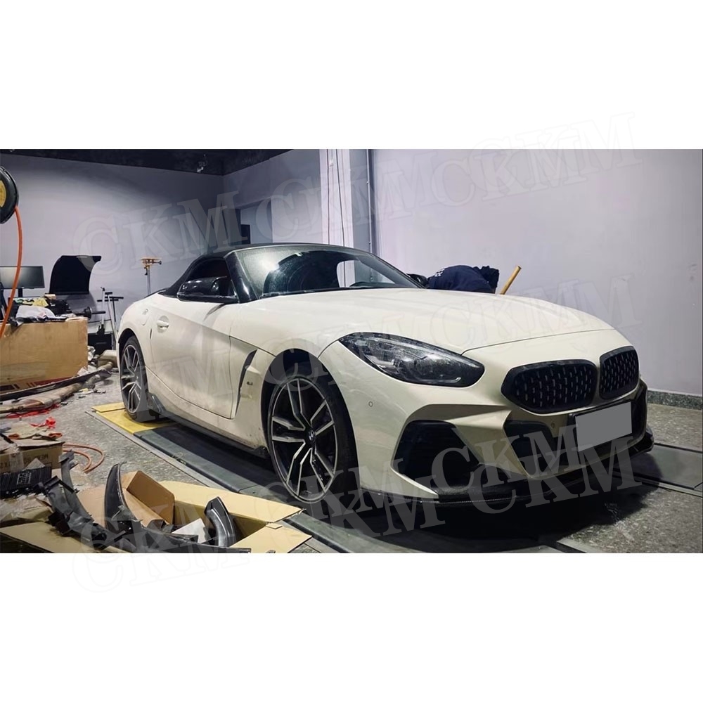 Carbon Fiber Front Bumper Lip  - Tech Accessories Kit ulasan dan harga