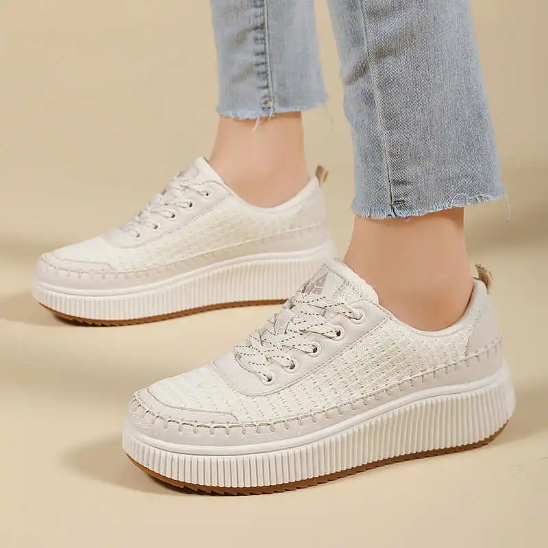Brown Shoes Woman Flats Autumn - Tech Accessories Key ulasan dan harga