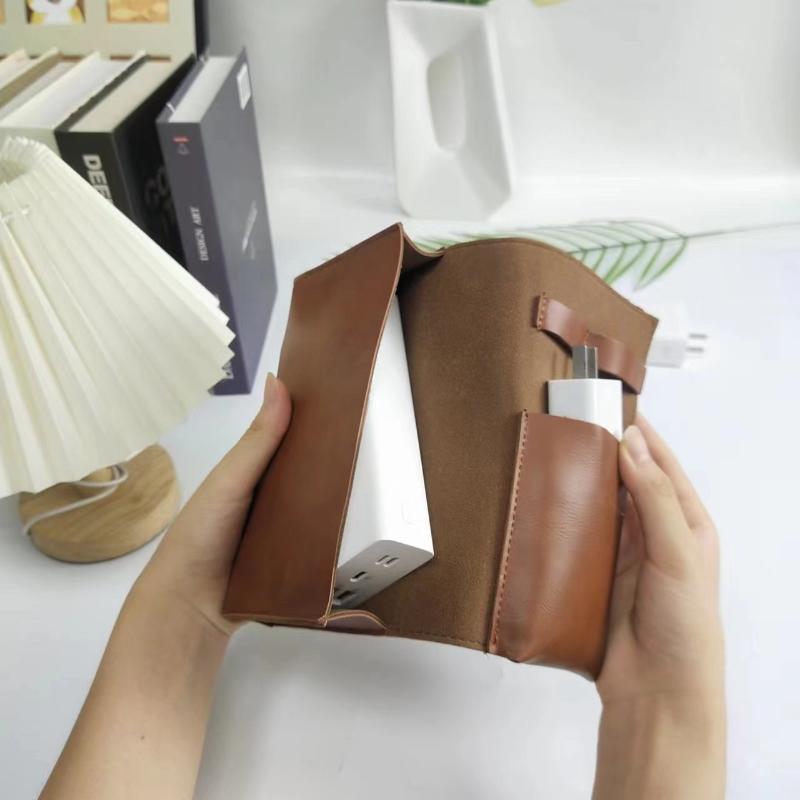 1PC PU Leather Multi-Compartme - Tech Accessories Organizer Pouch ulasan dan harga