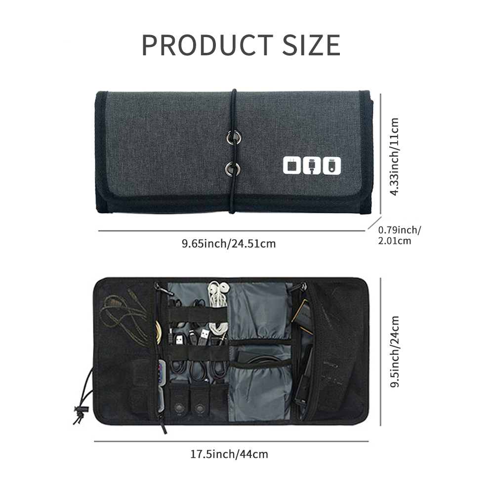 Home Cable Organizer Pouch | R - Tech Accessories Organizer Pouch ulasan dan harga