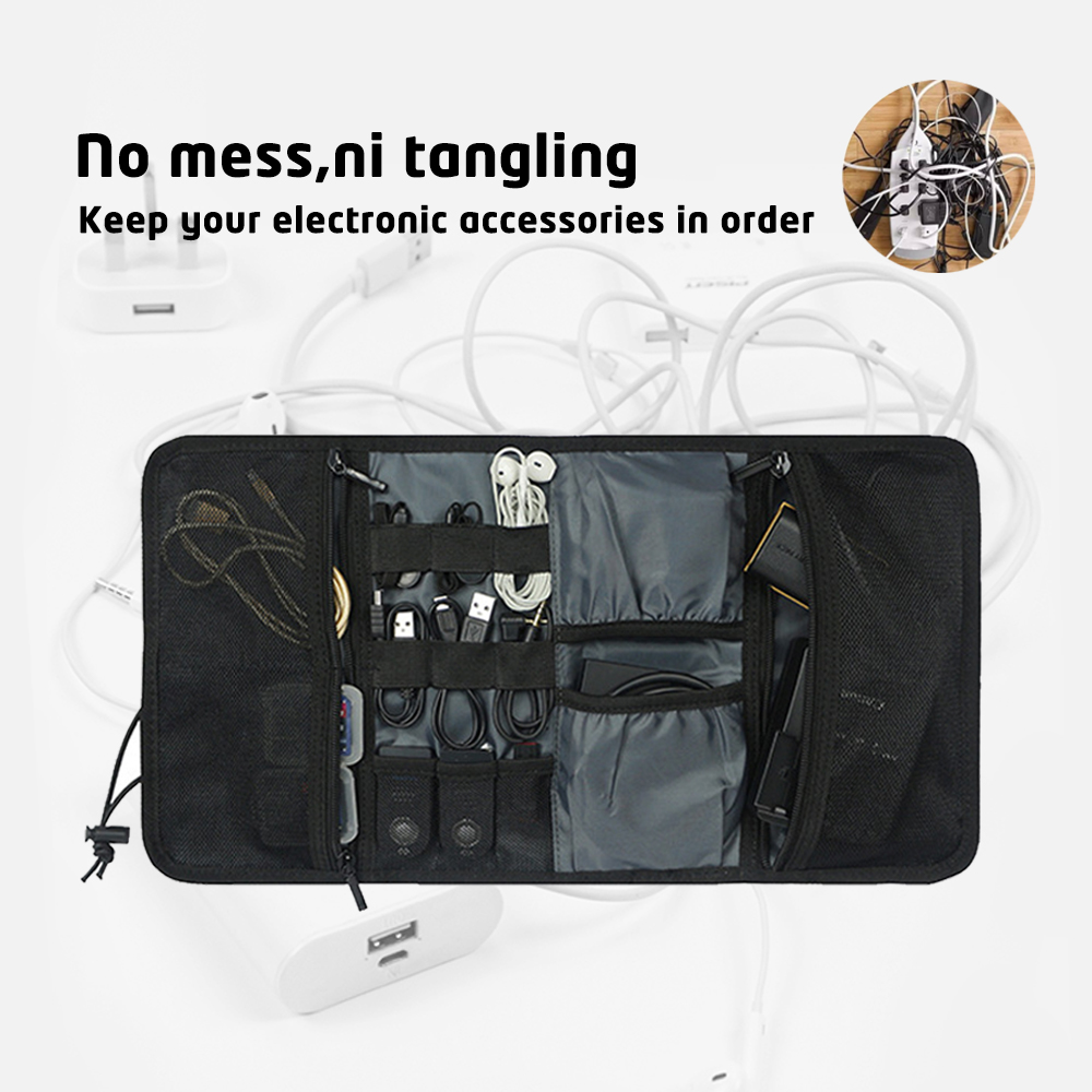Home Cable Organizer Pouch | R - Tech Accessories Organizer Pouch ulasan dan harga