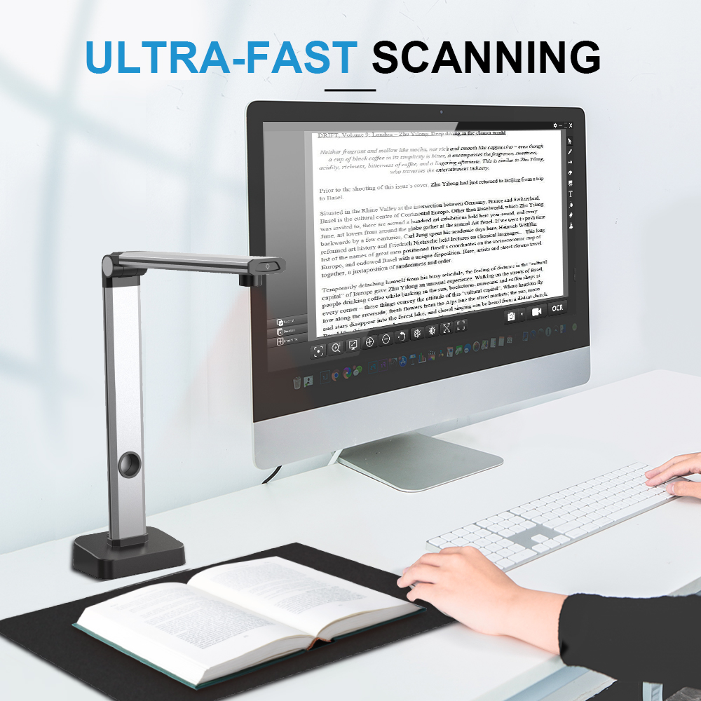JOYUSING  L14 14MP HD Book & D - Document Scanner Portable ulasan dan harga