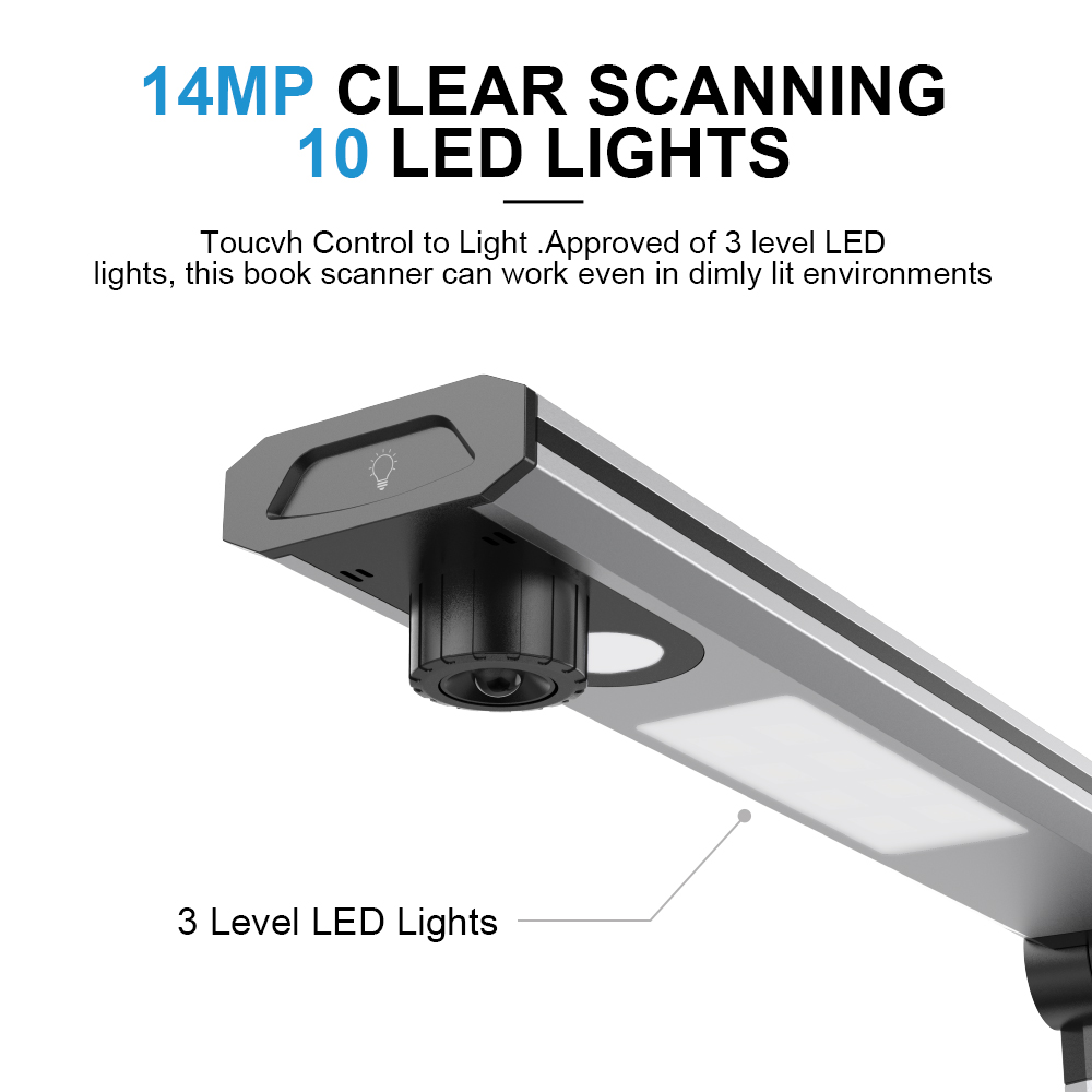 JOYUSING  L14 14MP HD Book & D - Document Scanner Portable ulasan dan harga