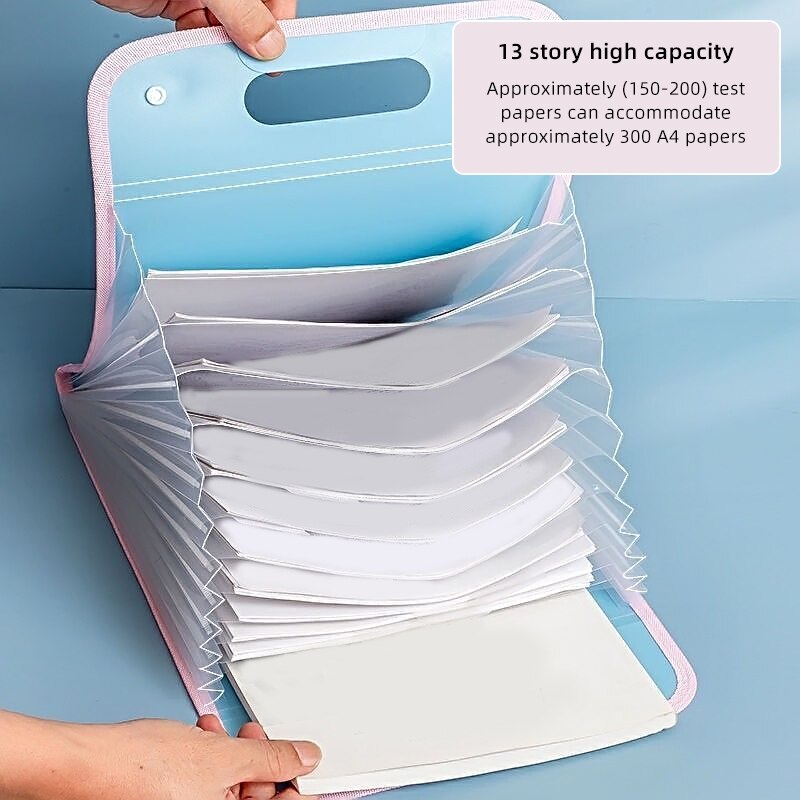 13 Pocket File Folders Portabl - Document Scanner Portable ulasan dan harga