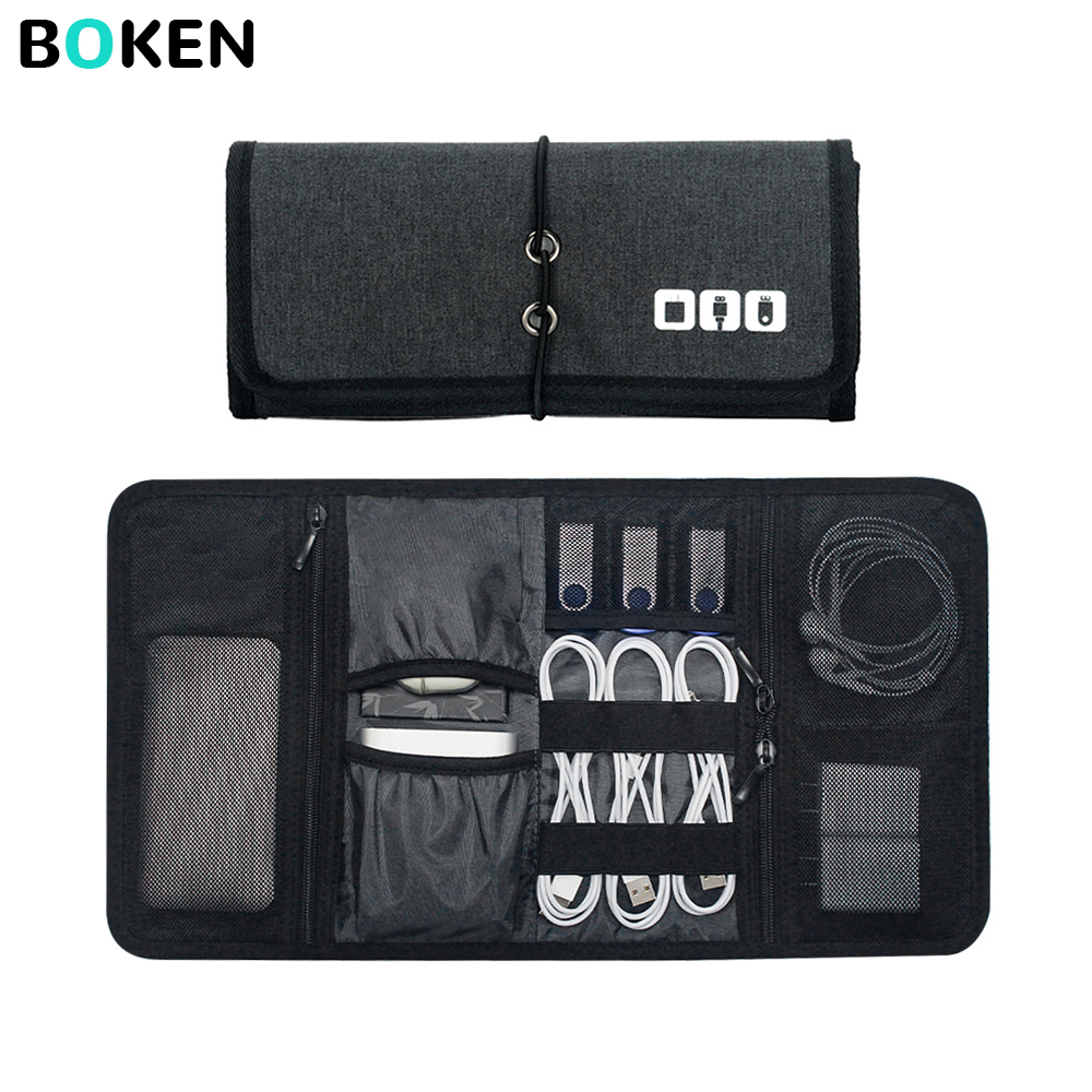 Tech Organizer Bag Cable Stora - Tech Accessories Cheap ulasan dan harga