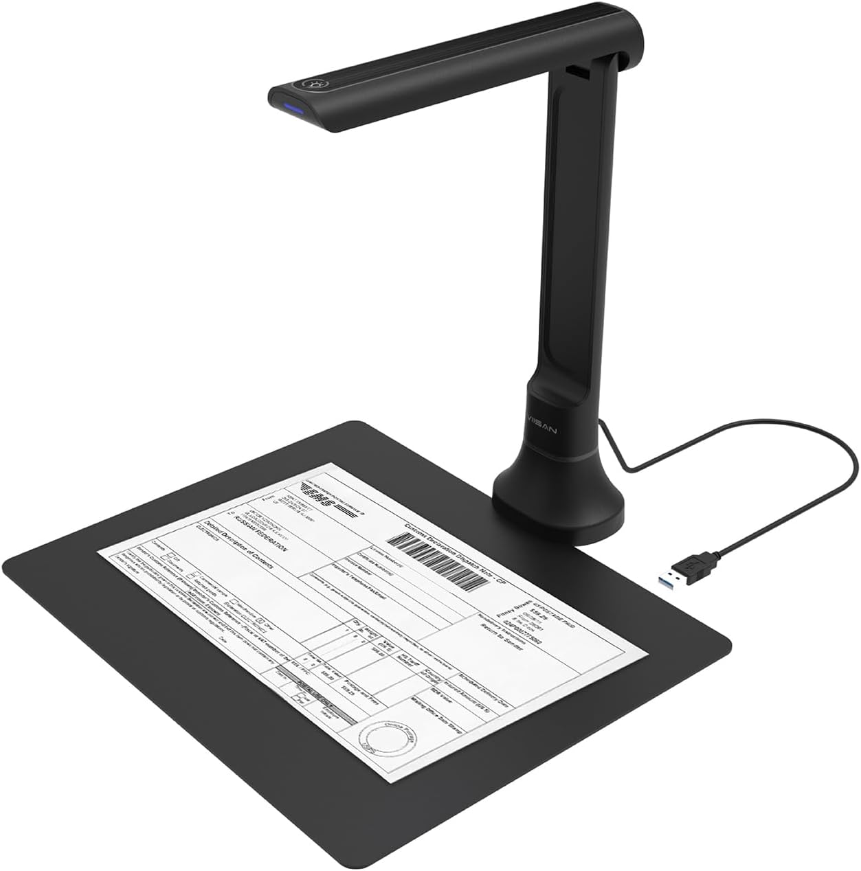 VIISAN DB8401 16MP Document Ca - Document Scanner Portable ulasan dan harga