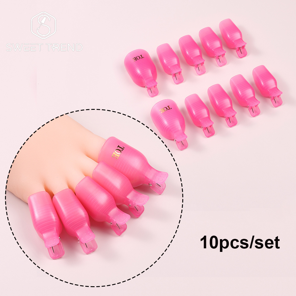 SWEET TREND-10Pcs/set Plastic  - Nail Tech Accessories ulasan dan harga