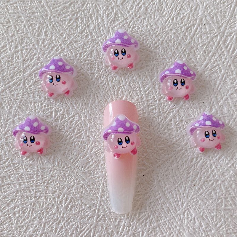 2/10/20pcs Kirby Nail Charms 3 - Nail Tech Accessories ulasan dan harga