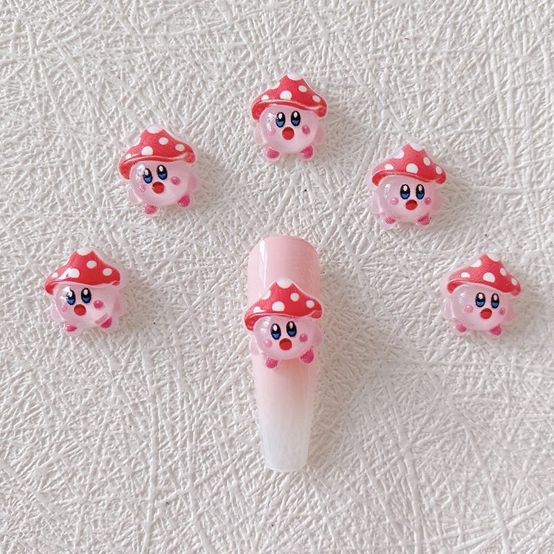 2/10/20pcs Kirby Nail Charms 3 - Nail Tech Accessories ulasan dan harga