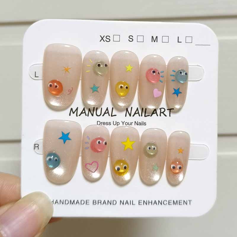 10Pcs French Style New Cute 3D - Nail Tech Accessories ulasan dan harga