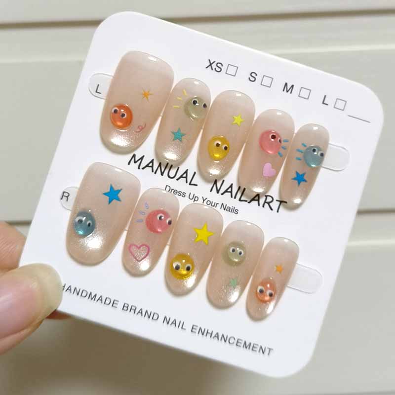 10Pcs French Style New Cute 3D - Nail Tech Accessories ulasan dan harga