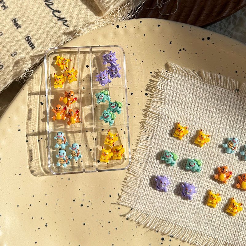 Pokemon nail art accessories,  - Nail Tech Accessories ulasan dan harga