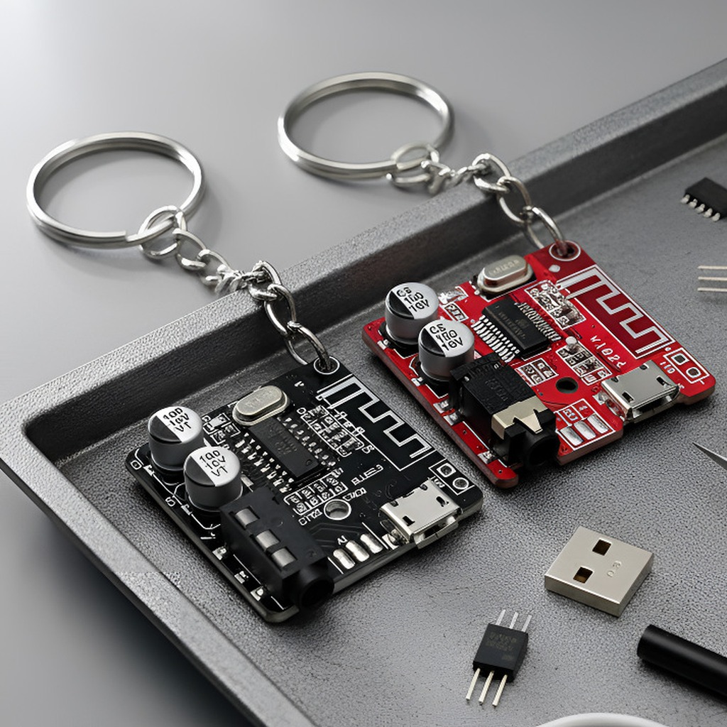 Retro Tech Aesthetic PCB and M - Tech Accessories Key ulasan dan harga
