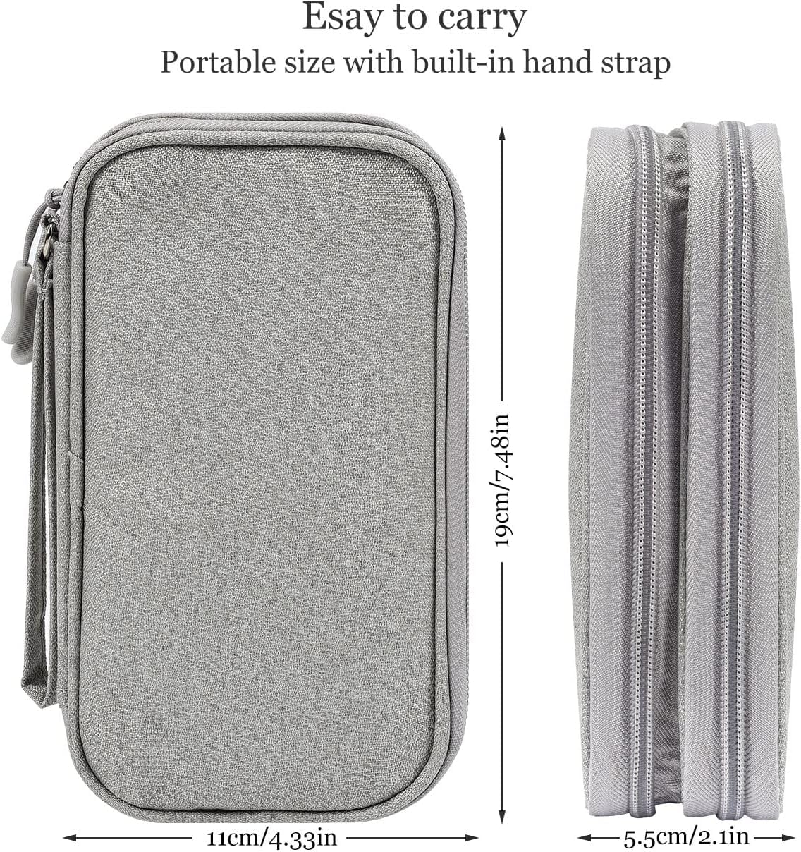Travel Organizer Bag Cable Sto - Tech Accessories Kit ulasan dan harga
