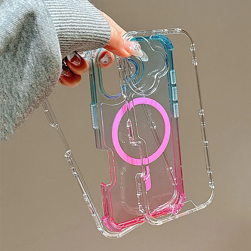 Hottest 3IN1 Gradient Clear fo - Wireless Charger 3 In 1 ulasan dan harga