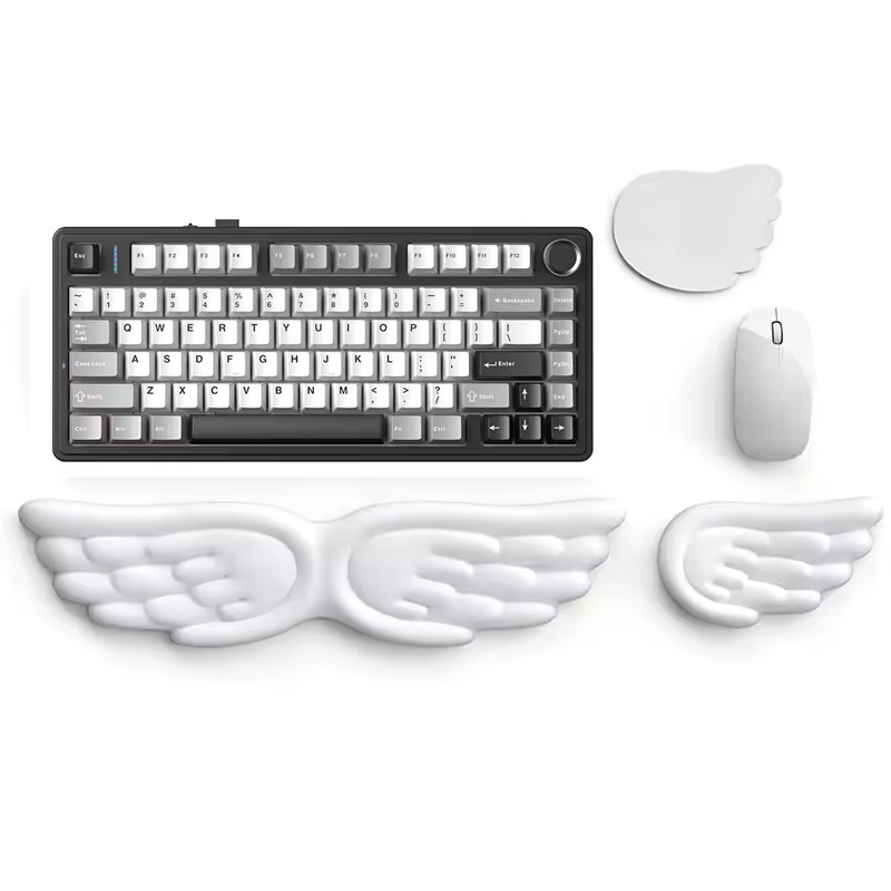 Mechanical Keyboard Mouse Wris - Keyboard Wrist Pad Leather ulasan dan harga