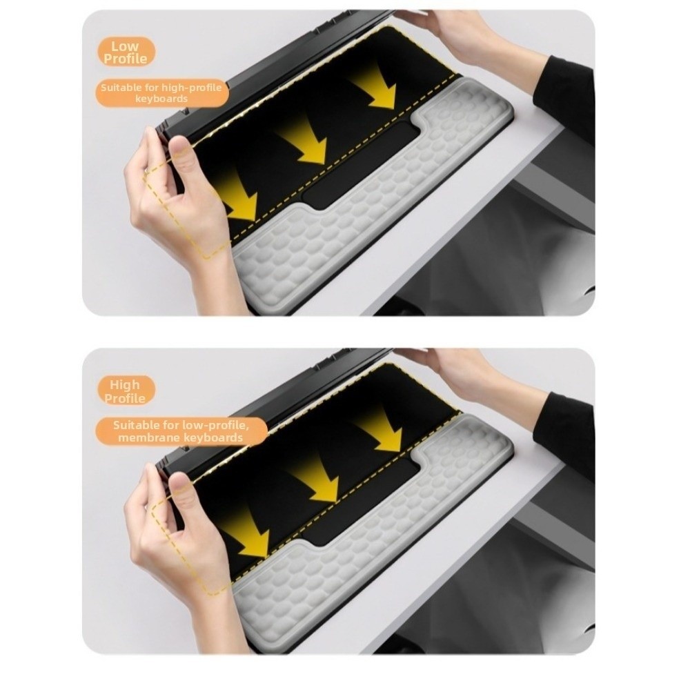Computer Integrated Keyboard S - Keyboard Wrist Pad Leather ulasan dan harga