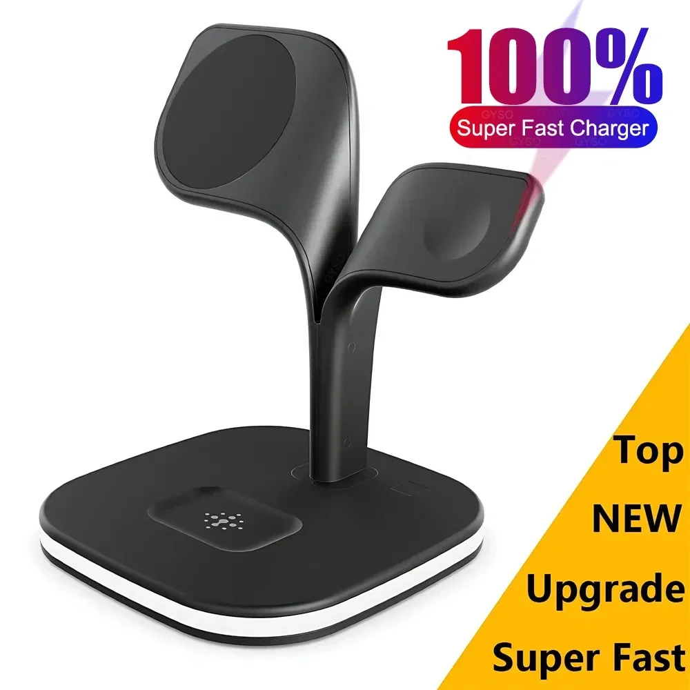 Magnetic 3 in 1 Wireless Charg - Wireless Charger 3 In 1 ulasan dan harga