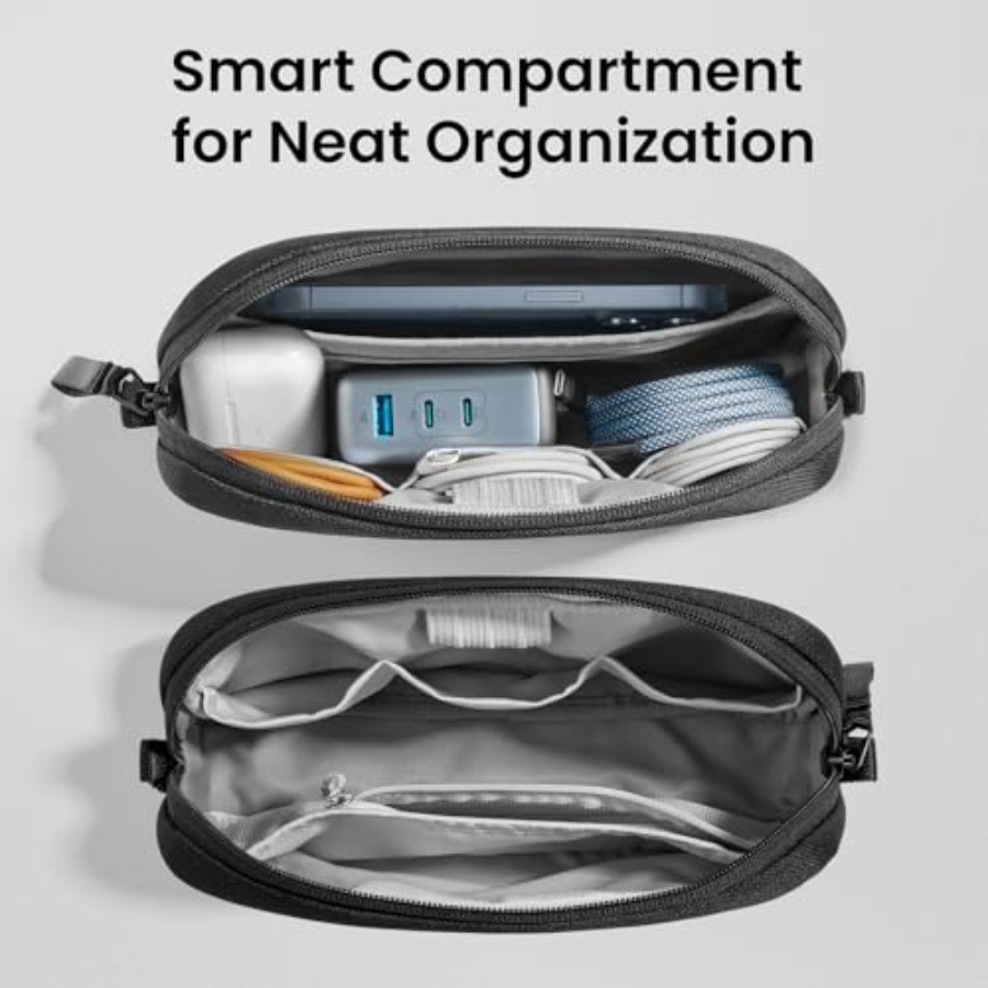 Electronics Organizer Travel C - Tech Accessories Organizer Pouch ulasan dan harga