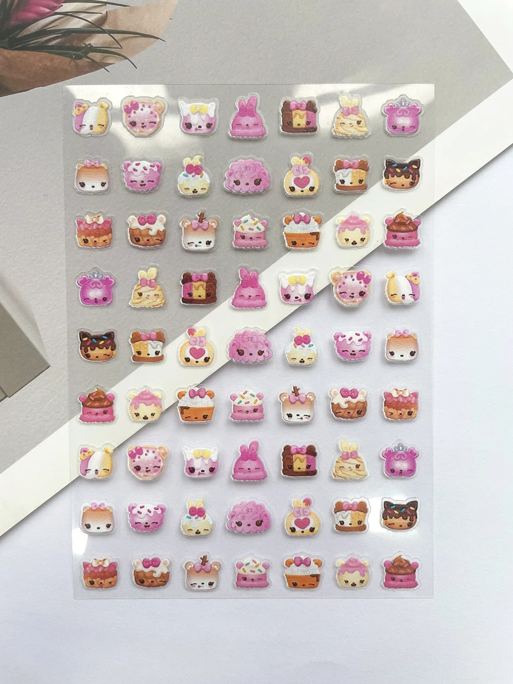 Mini Pvc Funny Cat Poster Good - Nail Tech Accessories ulasan dan harga