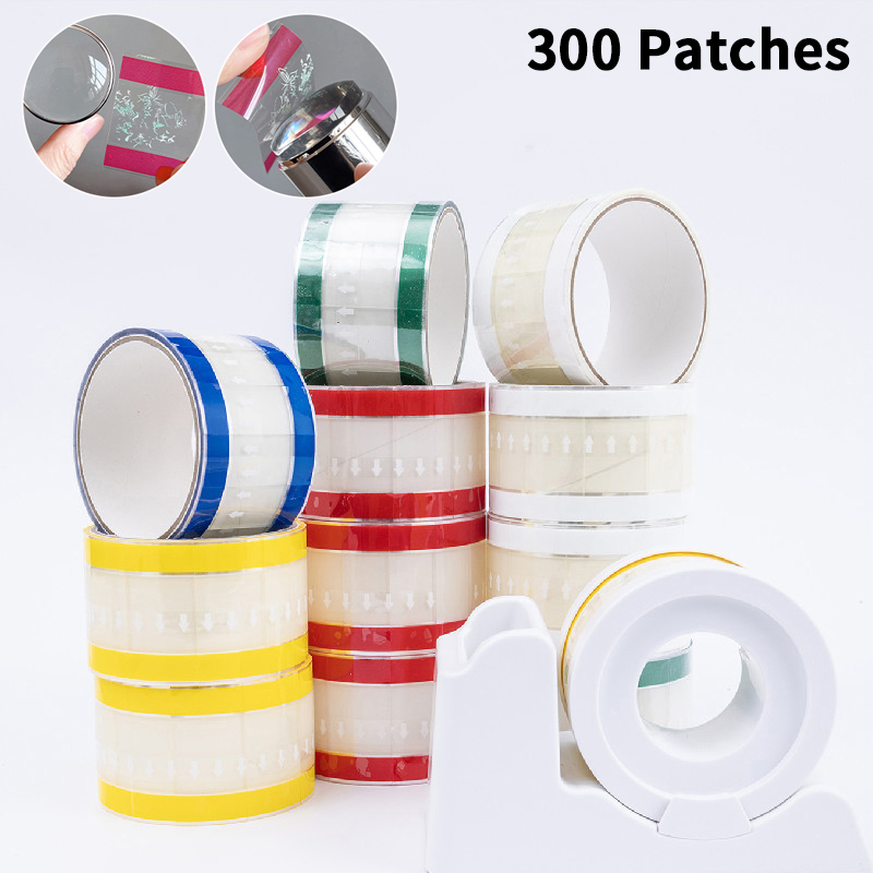 300Pcs Nail Stamp Cleaner Shee - Nail Tech Accessories ulasan dan harga
