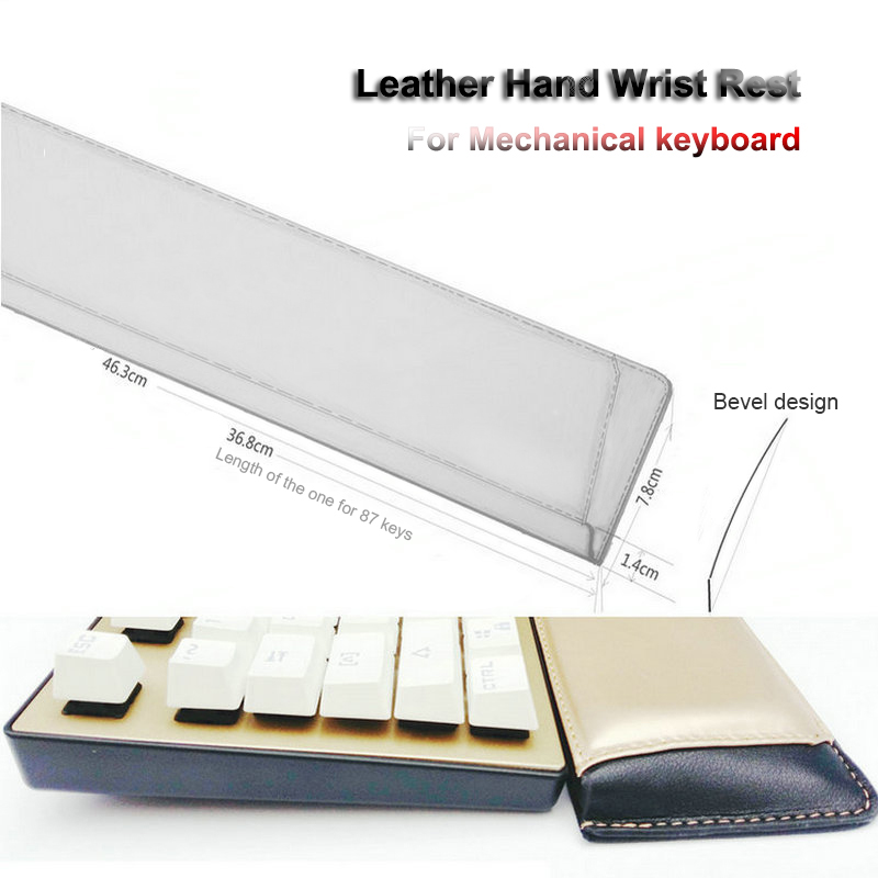 Heculas PU Leather Hands Wrist - Keyboard Wrist Pad Leather ulasan dan harga